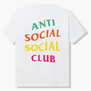 Anti social social club all talk tea white