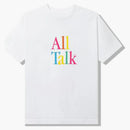 Anti social social club all talk tea white