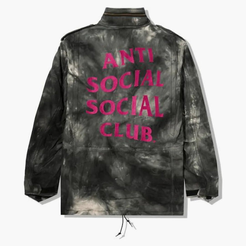 Anti Social Social Club Alpha Industries X ASSC M-65 Jacka Tie Dye Black