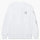 Anti social social club alpine stars helmet l/s tea white white