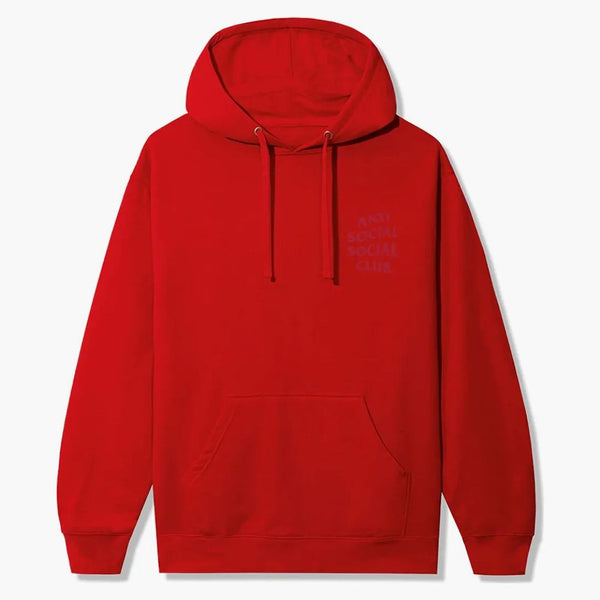 Anti Social Social Club Analogous Hoodie Red