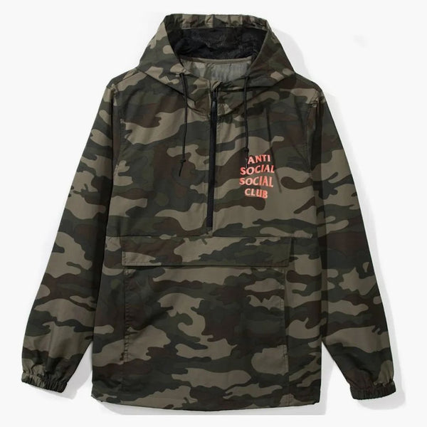 Anti social social klubb anorak jacka camo