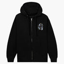 Anti Social Social Club Apis mellifera sudadera con capucha zip negra
