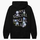 Anti Social Social Club Apis mellifera sudadera con capucha zip negra