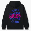 Anti Social Social Club Aries Hoodie Black