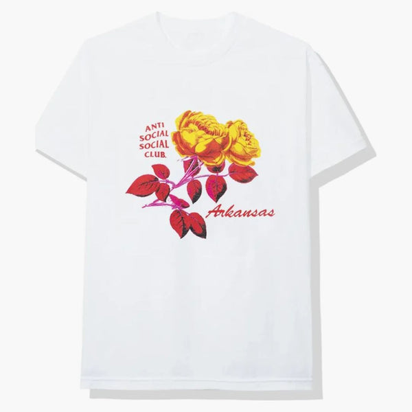 Anti social social club arkansas tea white white