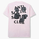 Anti Social Social Club Bat Emoji Tee Pink
