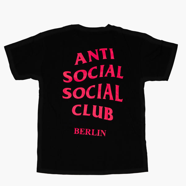 Anti Social Social Club Berlin Tee Black Rückseite