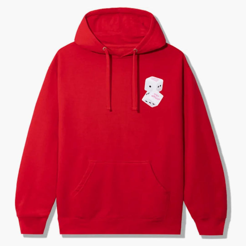 Anti Social Social Club Best of Luck Hoodie Red