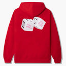 Club sociale anti -sociale Best of Luck Hoodie Red