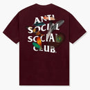 Anti Social Social Club Birdbath Tea Maroon