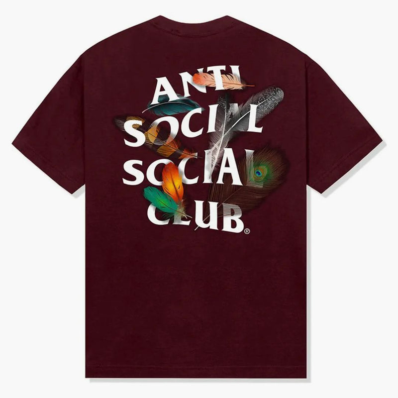Anti Social Social Club Birdbath Tea Maroon