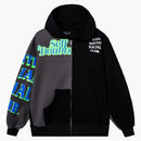 Anti Social Social Club Block Hoodie Black/Gray