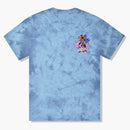 Anti Social Social Club Bouquet för gamla dagar T-shirt Blue Tie Dye
