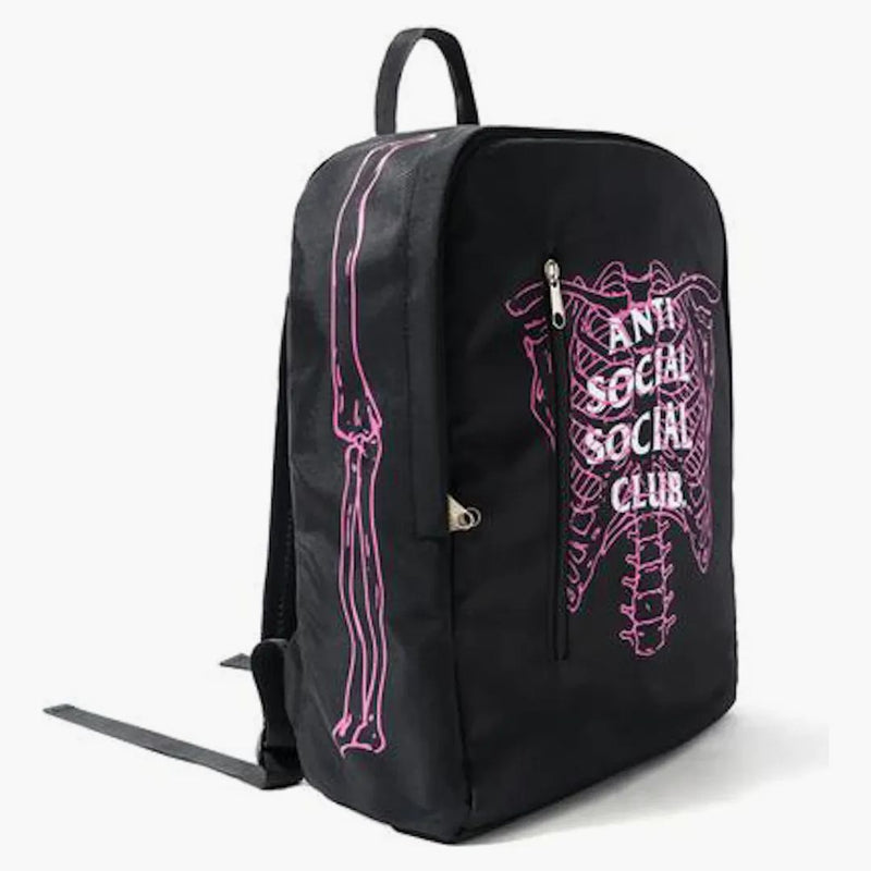 Lo zaino anti -social club anti -sociale Black