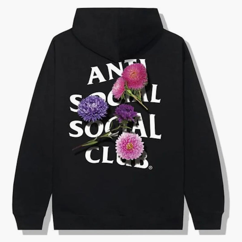 Anti Social Social Club zlomená váza mikina černá