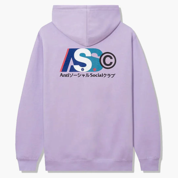 Anti Social Social Club Build Up Hoodie Lavender