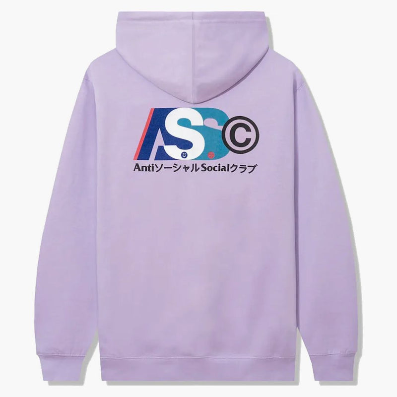 Anti Social Social Club Build Up Hoodie Lavender