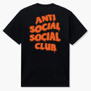 Anti Social Social Club Burn It Down Tea Black/Orange