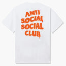 Anti Social Social Club Burn It Down Tee White/orange