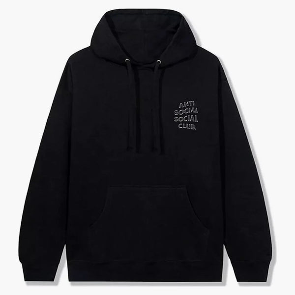 Anti Social Social Club Burnout Hoodie Black