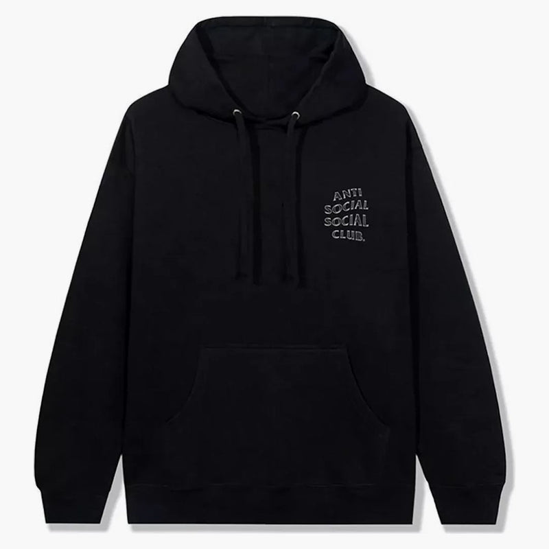 Anti Social Social Club Burnout Hoodie Black