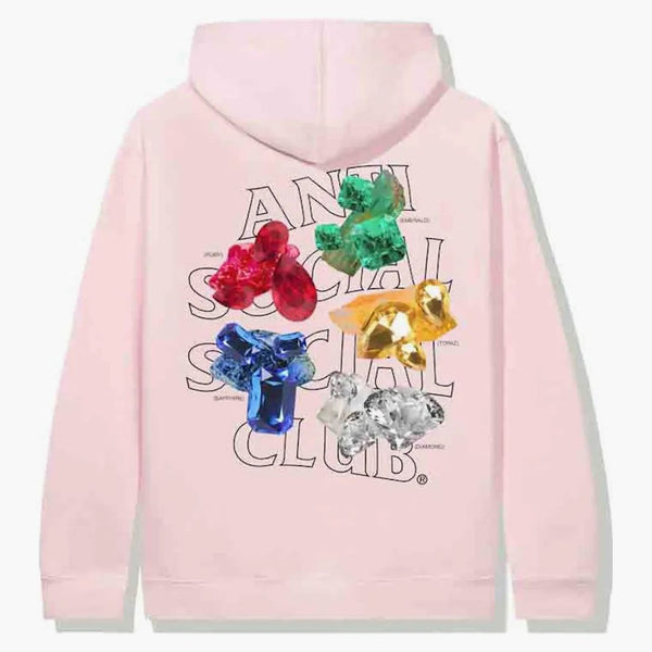 Anti Social Social Club Buss Hoodie Pink