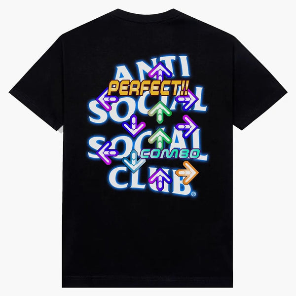 Anti social social club butterfly tea black