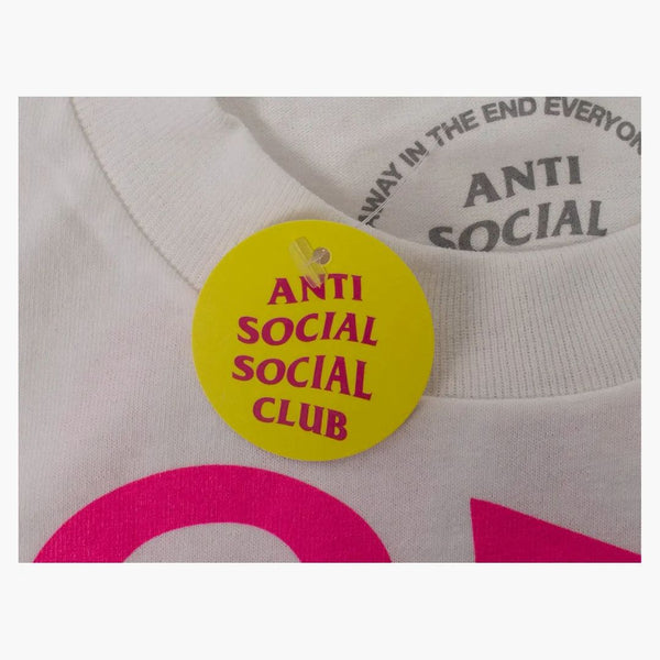 Anti Social Social Club Cya Získejte divné tričko bílé
