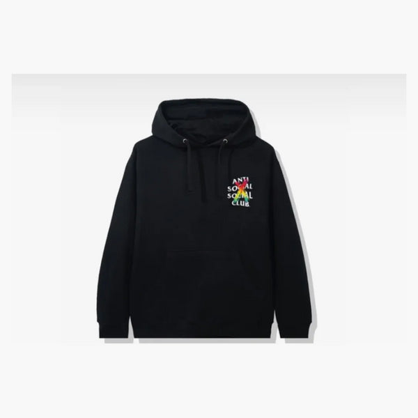 Anti Social Social Club avbruten hoodie svart