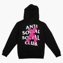 Anti Social Social Club Cancelled Hoodie Black (Pink X)