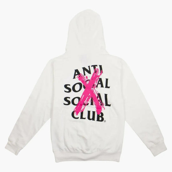 Anti Social Social Club avbröt hoodie White