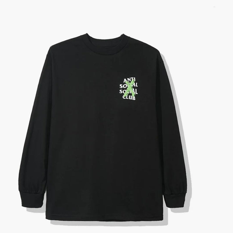 Anti Social Social Club Cancelled Remix Long Sleeve Tea (FW19) Black