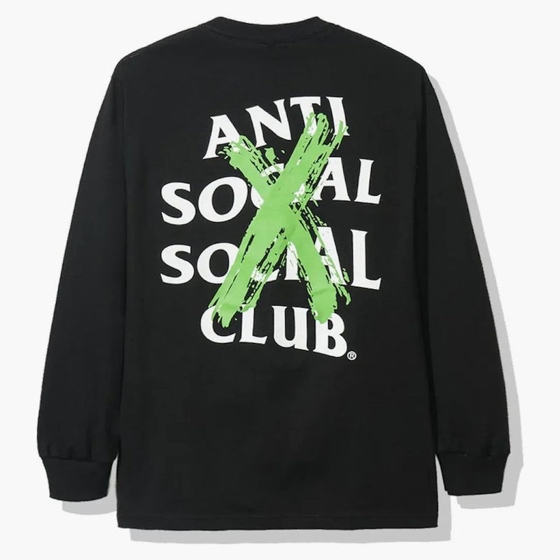 Anti Social Social Club Cancelled Remix Long Sleeve Tea (FW19) Black