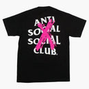 Anti Social Social Club avbröt T-shirt svart
