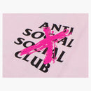 Anti Social Social Club avbruten t-shirt rosa