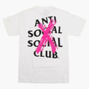 Anti Social Social Club avbröt t-shirt vit