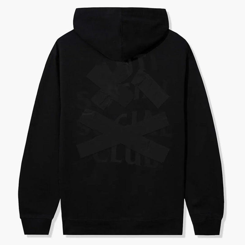 Anti -Social Social Club avbröt Tonal Hoodie Black