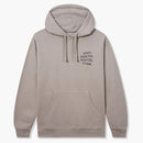Anti social social club canceled tonal hoodie cement