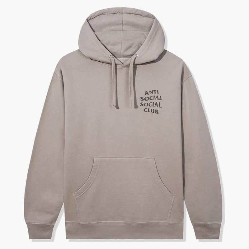Anti Social Social Club avbröt Tonal Hoodie Cement