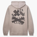 Anti social social club canceled tonal hoodie cement