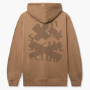 Anti Social Social Club Cancelled Tonal Hoodie Saddle