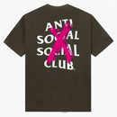 Anti Social Social Club avbruten VIP -åtkomst släpp Tee Dusty Brown