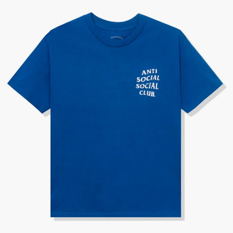 Anti Social Social Club Case Study Flag T-Shirt Blue