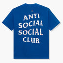 Anti Social Social Club Case Study Flag T-Shirt Blue