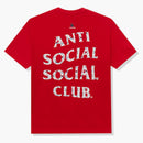 Anti Social Social Club Case Study Flag T-shirt Röd