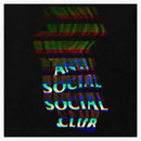 Anti Social Social Club Channel 747 Hoodie Black