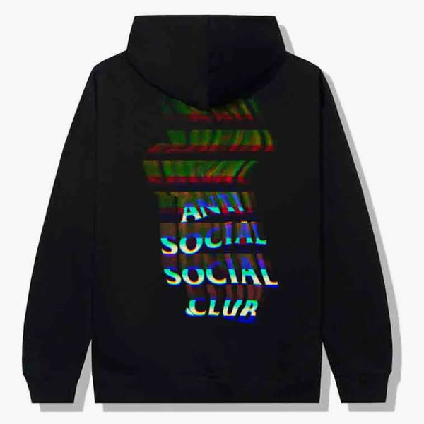 Anti Social Social Club Channel 747 Hoodie Black
