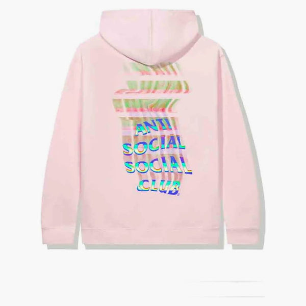 Anti Social Social Club Channel 747 Hoodie Pink