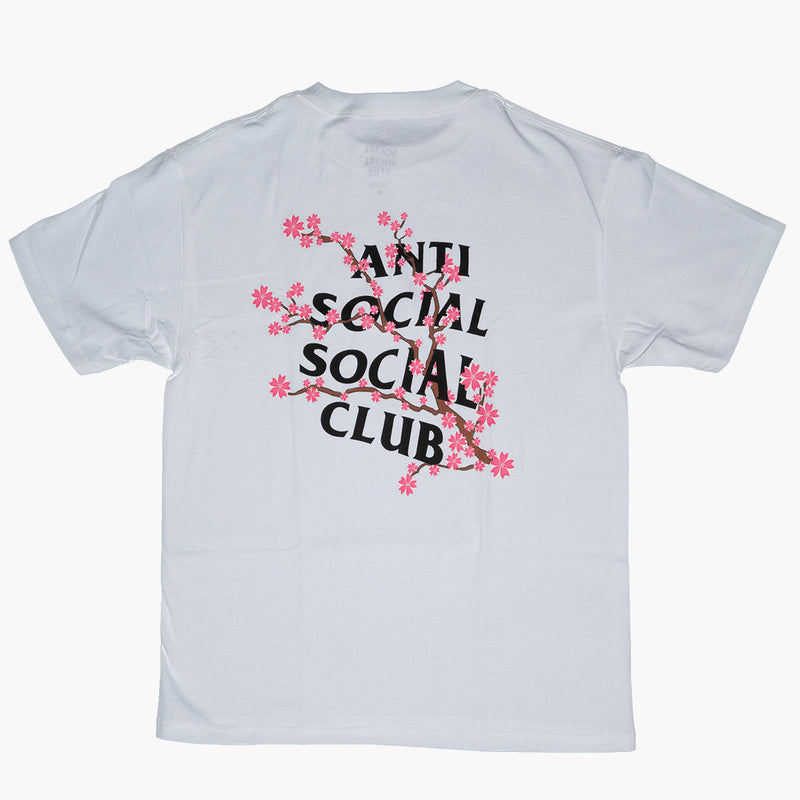 Anti Social Social Club Cherry Blossoms Tee White Rückseite